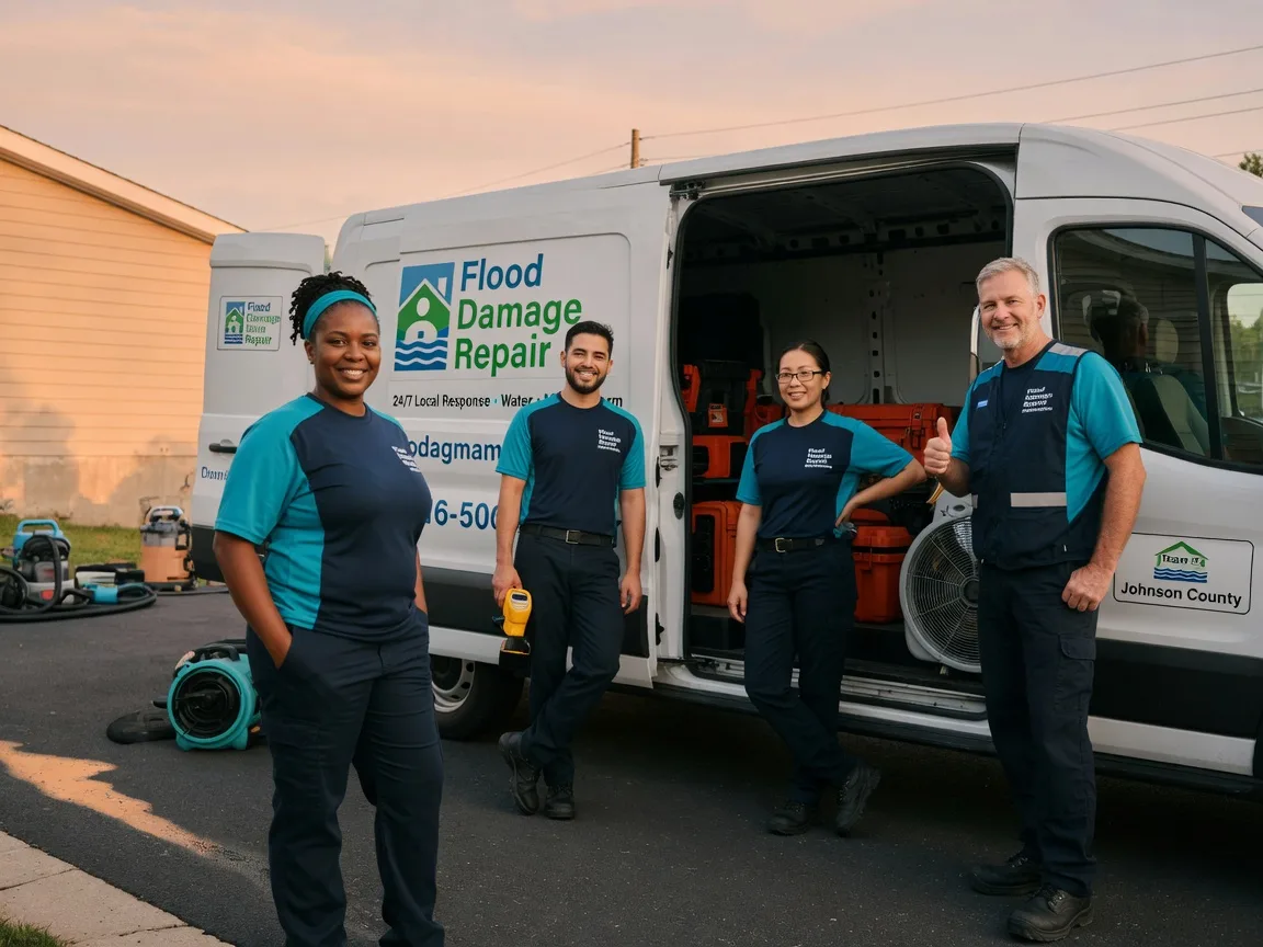Water Damage Restoration company in Burdett, KS